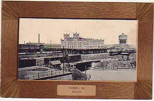 07652 Ak Hamm en Westphalie gare 1907
