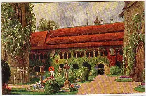 07635 Ak Hildesheim Dom Credo 1908
