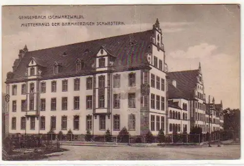 07624 Ak Gengenbach (Walderwald) Mutterhaus 1910