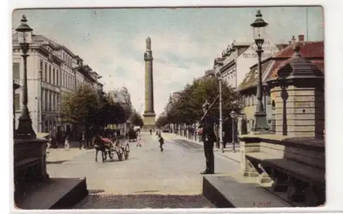 07622 Ak Darmstadt Rheinstrasse vers 1910