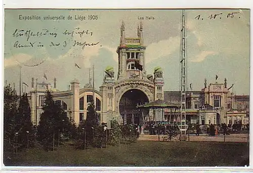 07613 Ak Exposition Universelle de Liége 1905