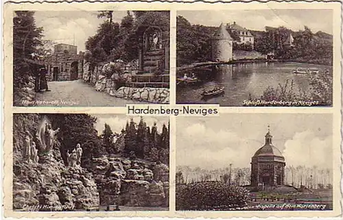 07606 Mehrbild Ak Hardenberg Neviges 1935