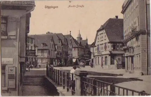 07594 Ak Göppingen Markt Strasse 1922