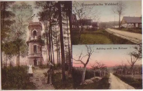 07586 Multi-image Ak Summerfraîchissement Walddorf 1923