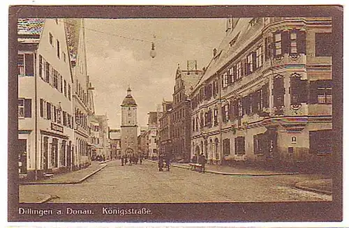 075667 Ak Dillingen sur la route royale du Danube vers 1920