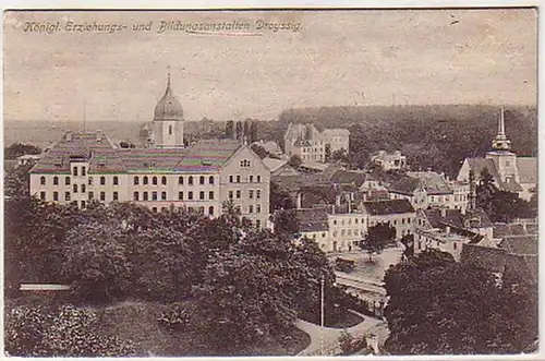 07544 Ak Königliche Bildungsanstalten Droyssig 1911
