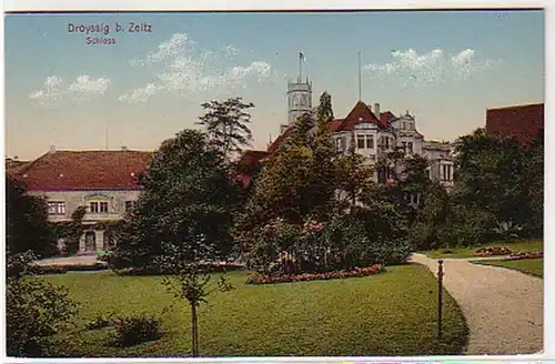 07542 Ak Droysiss à Zeitz Schloss vers 1910