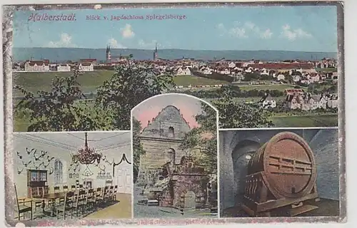 07520 Mehrbild Ak Halberstadt Spiegelsberge 1915