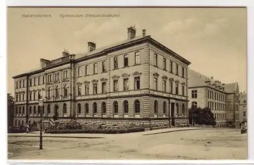 07509 Ak Kaiserslautern Gymnasium Ecole industrielle 1920
