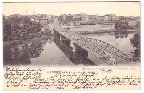 07495 Ak Weissenfels Vue sur la nouvelle ville 1907