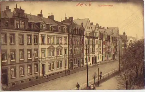 07483 Ak Hof in Bayern Sophienstrasse vers 1910