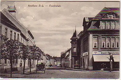07448 Ak Kirchhain Niederlausitz Friedrichstraße 1917
