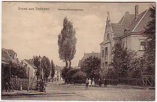 07418 Ak Salutation de Theissens Weissenfelserstraße vers 1910