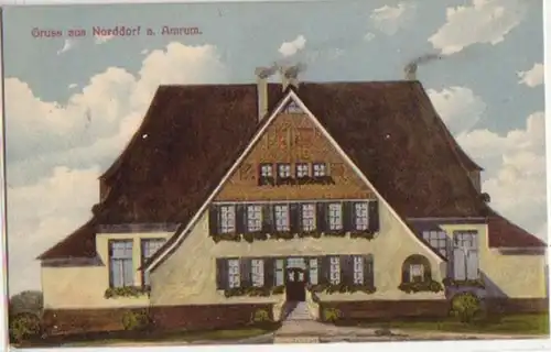 07363 Ak Gruss de Norddorf sur Amrum vers 1910