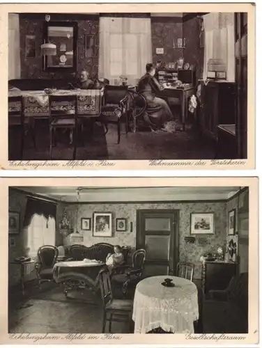 07319/2 Ak Altfeld dans la maison de loisirs de résine vers 1930