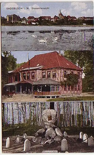 07318 Ak Gedebusch in Meckl. Schützenhaus usw. 1926