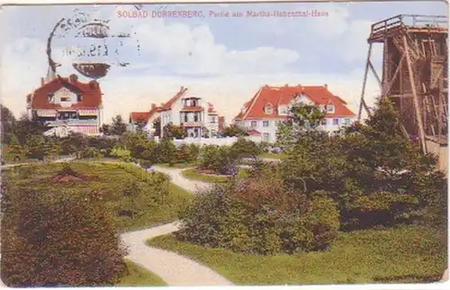 07274 Ak Solbad Dürrenberg Martha-Hohenthal-Haus 1919
