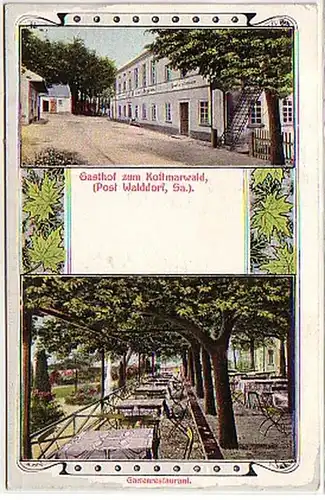 07249 Ak Gasthof zu Kottmarwald in Sachsen 1908