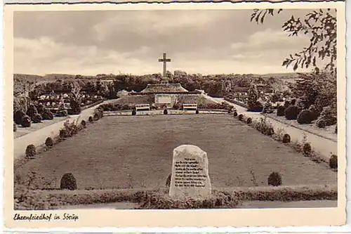 07151 Ak Ehrenfriedhof in Sörup um 1940
