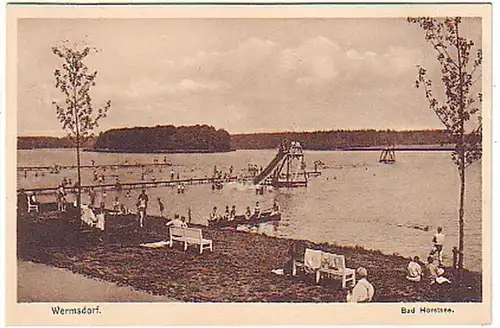 07118 Ak Wermsdorf Piscine Horstsee 1929