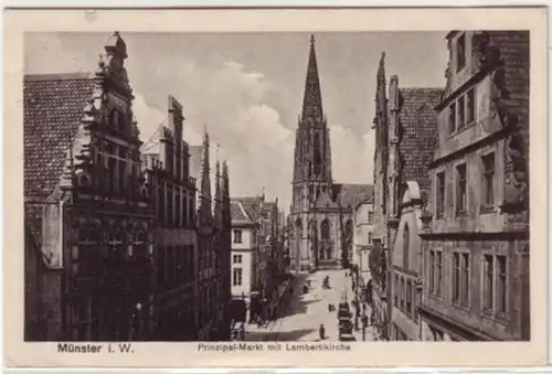 07090 Feldpost Ak Münster in Westphalie 1918