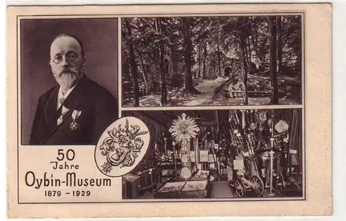 07048 Multi-image Ak 50 ans Oybin Museum 1879-1929