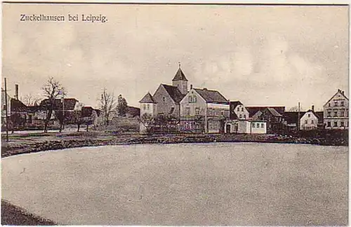 07027 Ak Zuckelshausen à Leipzig Vue totale vers 1920