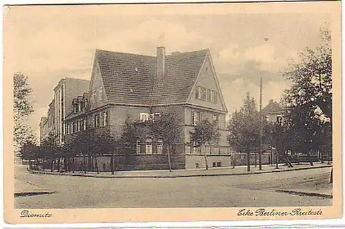 07008 Ak Diemitz Ecke Berliner Breitstrasse vers 1920