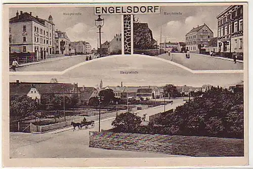 06989 Multi-image Ak Engelsdorf Marktstrasse vers 1920