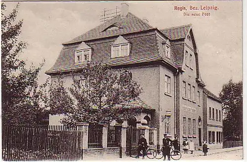 06964 Ak Regis Bez. Leipzig die neue Post um 1920