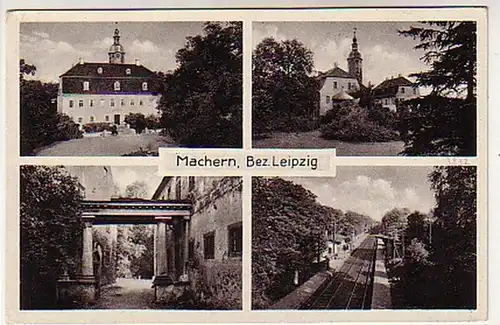 06939 Mehrbild Ak Machern Bez. Leipzig um 1940