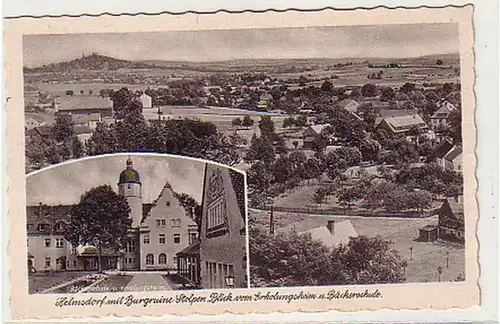 06917 Ak Helmsdorf Relichtsheim & boulangersschule vers 1940