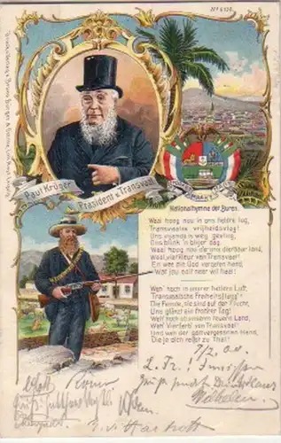 06913 Buren Ak Paul Krüger Präsident von Transvaal 1900