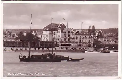 06892 Ak Bad Godesberg Rheinhotel Dreesen 1940