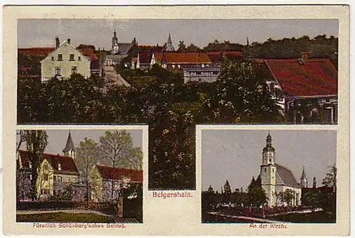 06886 Mehrbild Ak Belgershain in Sachsen 1923