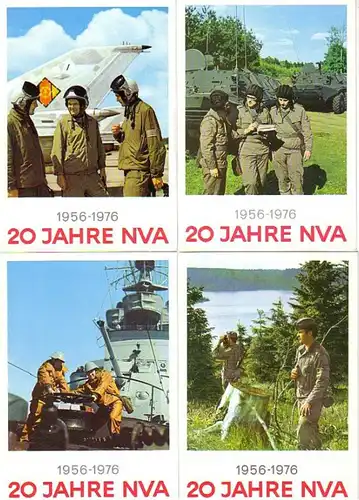 06879/4 Ak 20 ans Armée nationale populaire 1956-1976