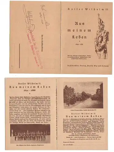 06876 Publicité Ak de la porte pour commande de livre vers 1930
