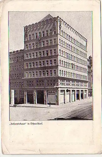 06837 Ak Industriehaus in Düsseldorf um 1930
