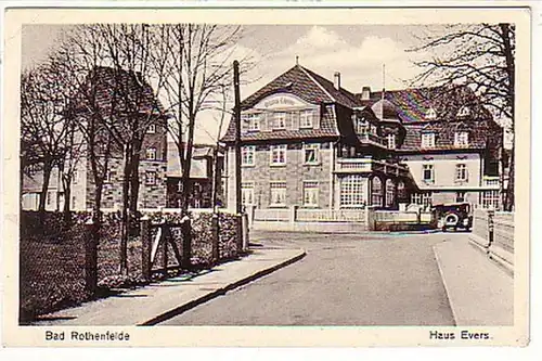 06825 Ak Bad Rothenfelde Haus Evers 1935