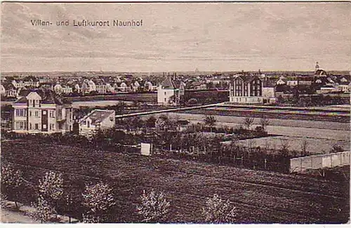 06797 Ak Naunhof bei Leipzig Totalansicht 1925