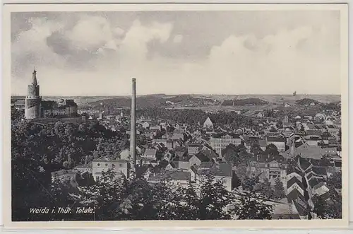 06789 Ak Weida en Thuringe Vue totale 1932