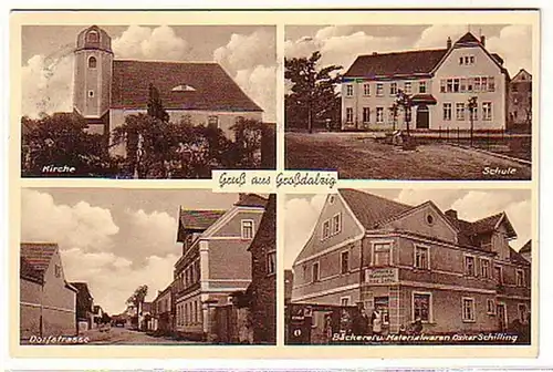 06779 Mehrbild Ak Gruß aus Großdalzig Bäckerei usw.1940