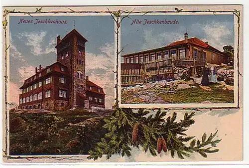 06771 Ak Anciens et nouveaux bâtiments en 1920