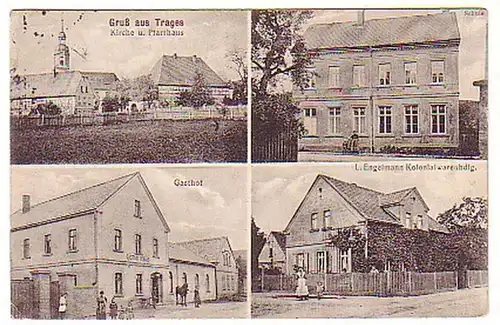 06768 Salutation multi-image Ak de Tages Auberge etc. 1916