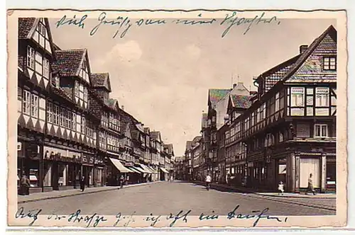 06758 Ak Wolfenbüttel Lange Herzogstrasse um 1940
