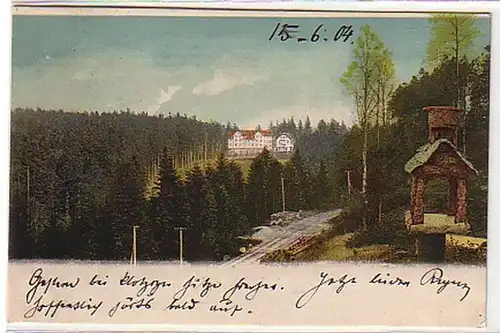 06615 Ak Hotel & Kurhaus Sand (Office de Bühl) 1904