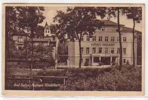 06604 Ak Bad Sulza Kurhaus Kinderhort 1937