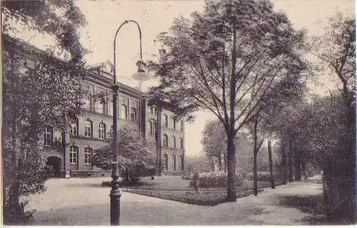06574 Ak Bitterfeld Oberrealschule & Fillesschule 1916