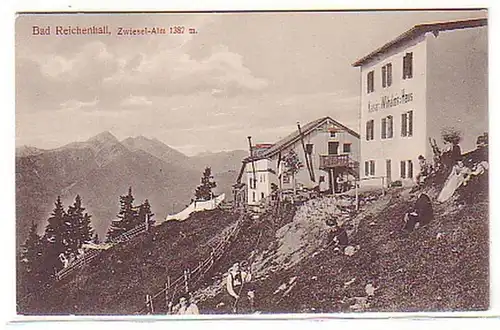 06573 Ak Bad Reichenhall Kaiser Wilhelms House 1913