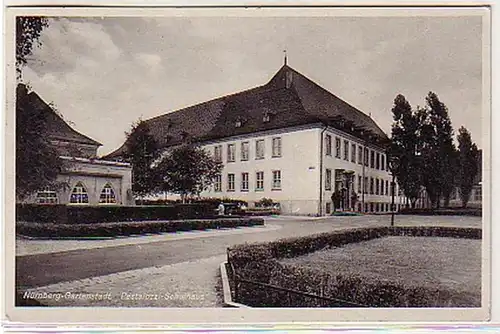 06568 Ak Nuremberg Jardin Ville Pestalozzi Maison scolaire 1937